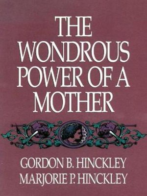 cover image of Wondrous Power of a Mother